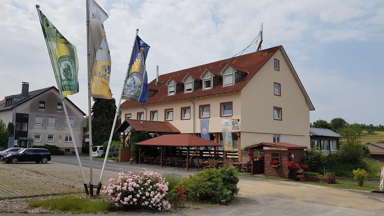 Landgasthof Frankentor Wasserlosen Ngoại thất bức ảnh